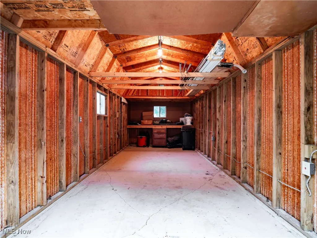View of storage area