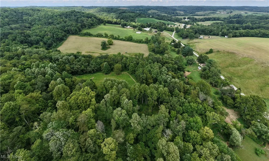 View of property location featuring a forest