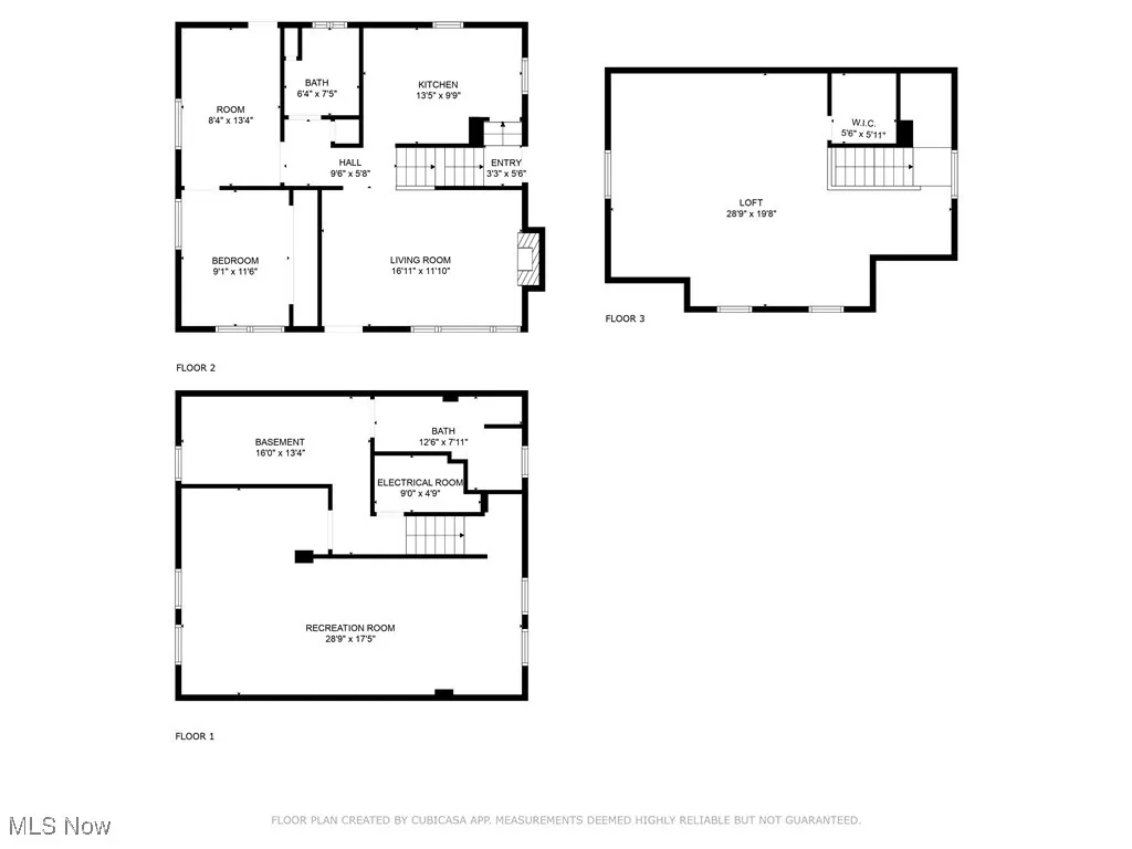 View of room layout