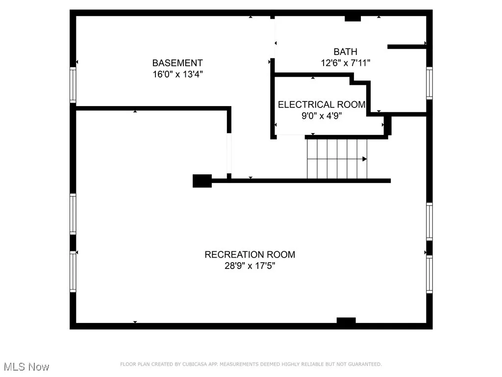 View of floor plan / room layout