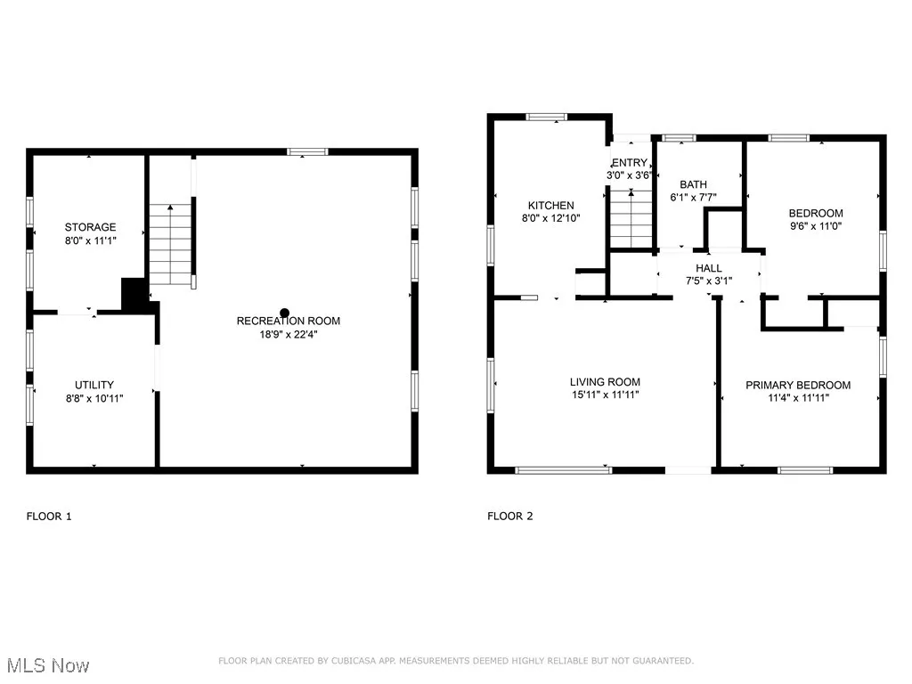 View of floor plan / room layout