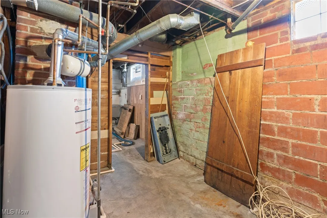 Additional storage off of utility room