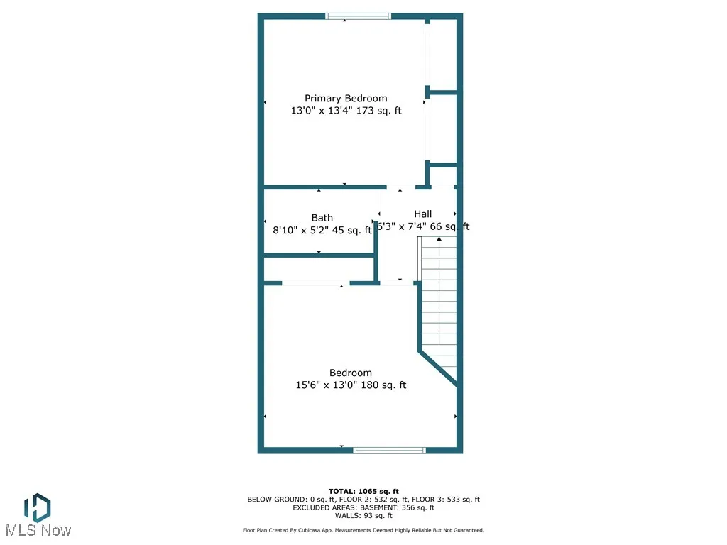 View of floor plan / room layout