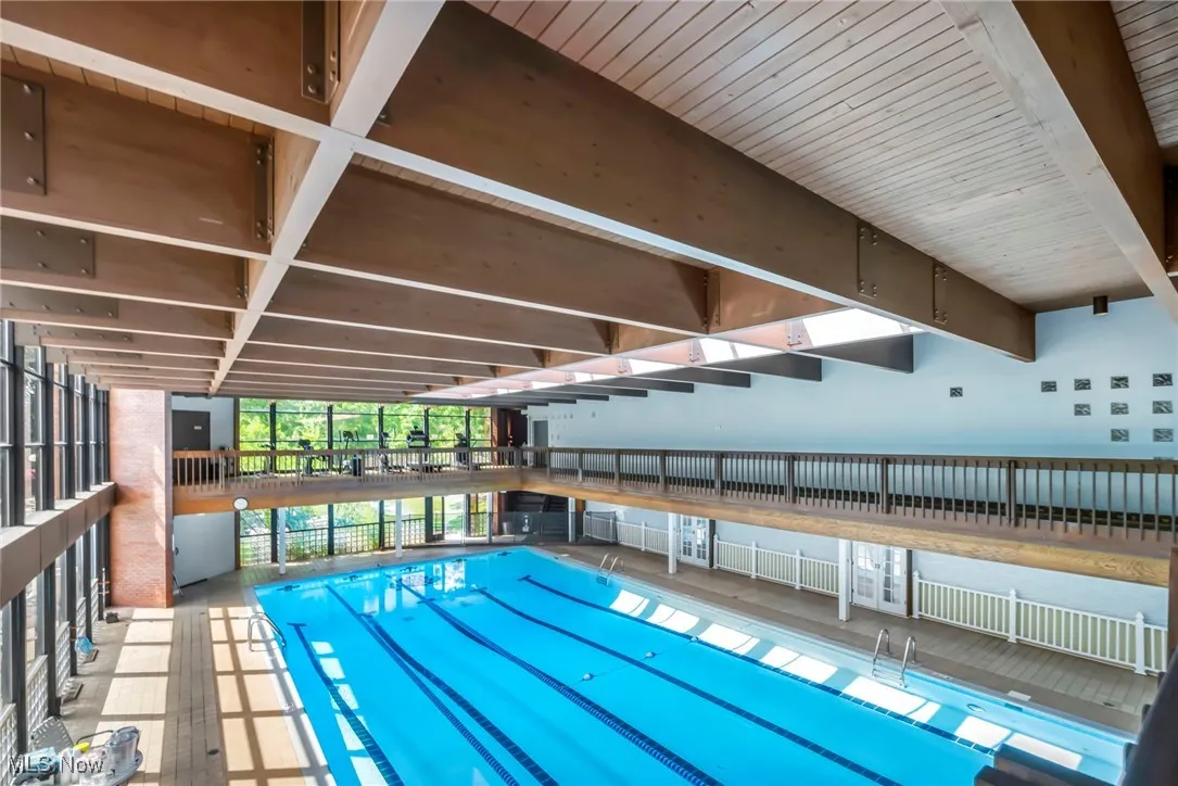 View of indoor community pool