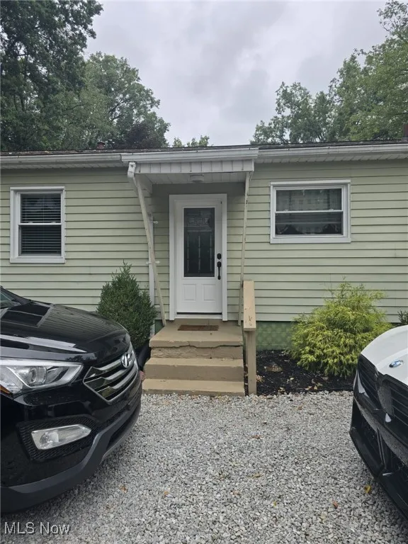 View of side of house
