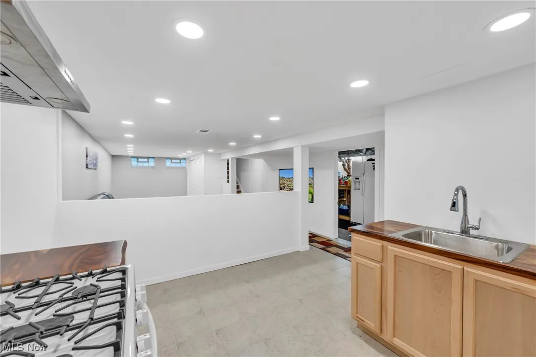 Basement Kitchen Area