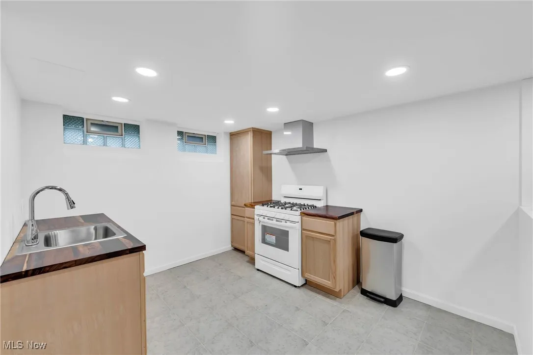 Basement Kitchen Area