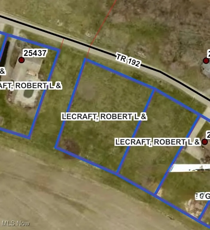 Map of property location with property boundaries highlighted
