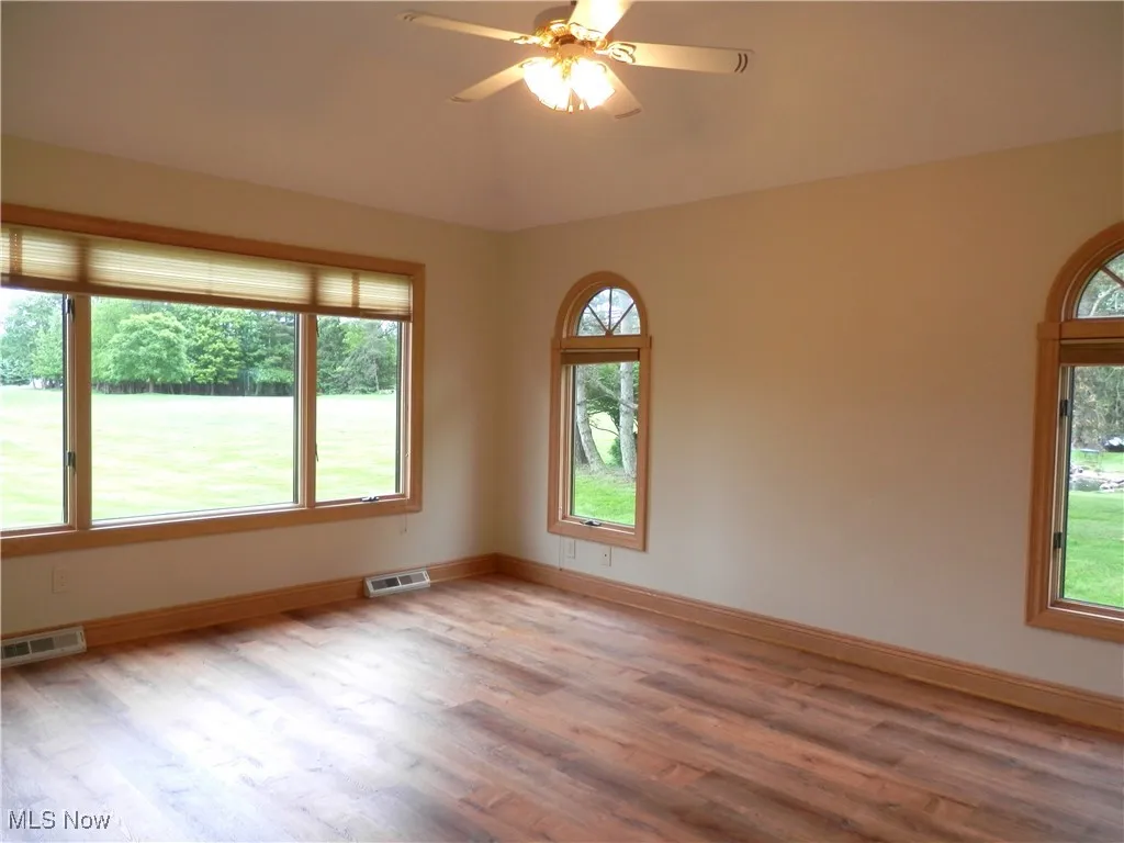 First floor primary suite
