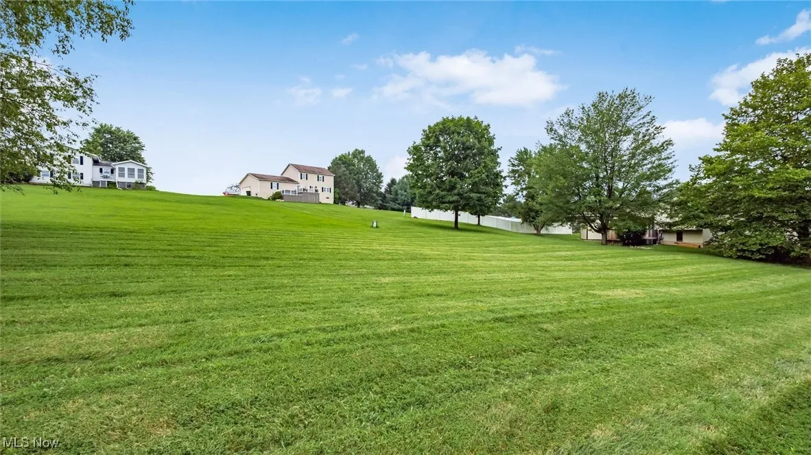 View of green lawn