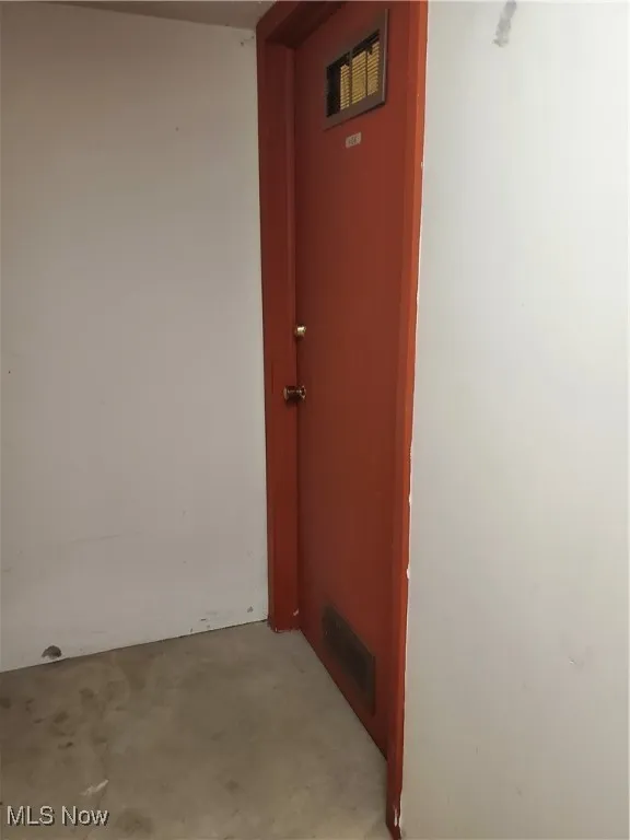 Garage storage closet