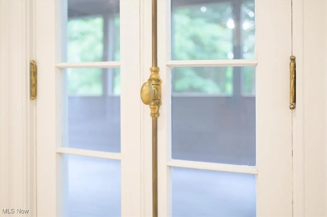 Original hardware from 1912 adding a vintage touch