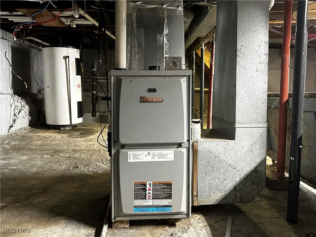 Basement, furnace