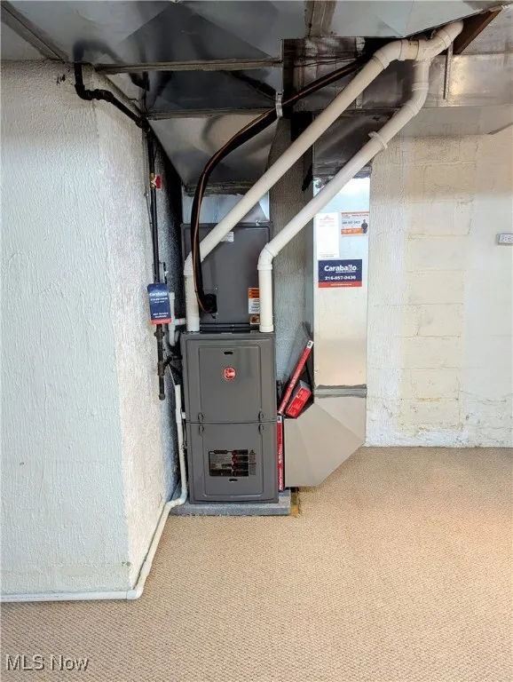 Forced air heating unit