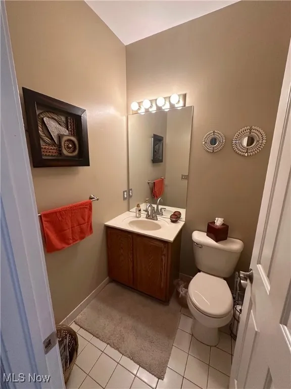 Half bathroom on main floor