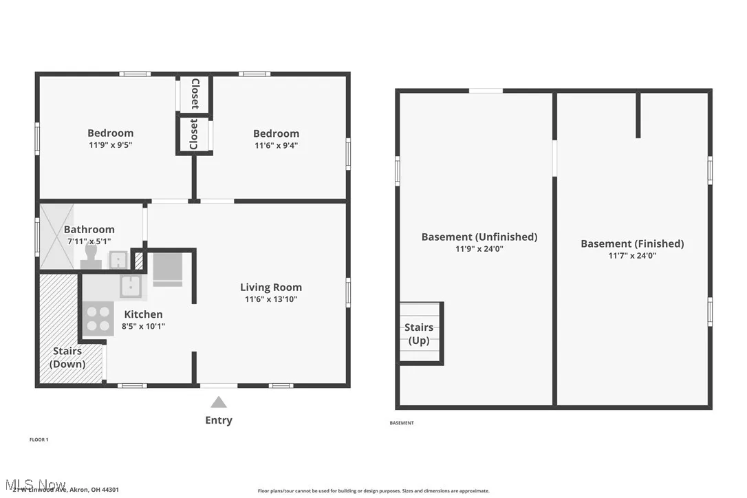 Both levels floor plans