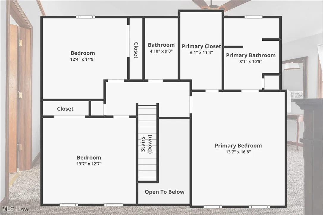 View of home floor plan