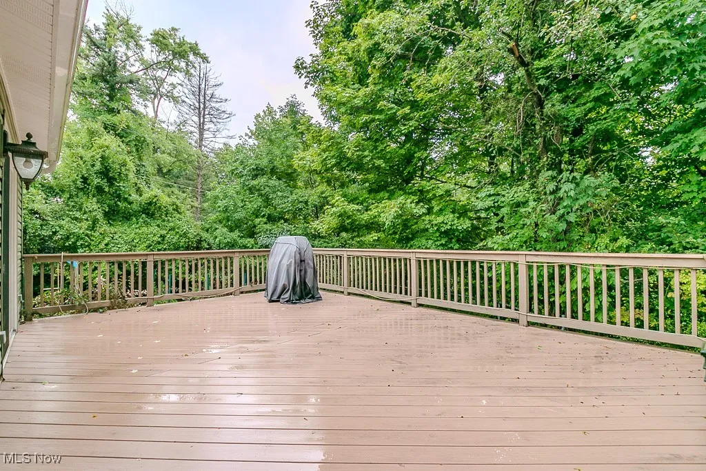 View of deck