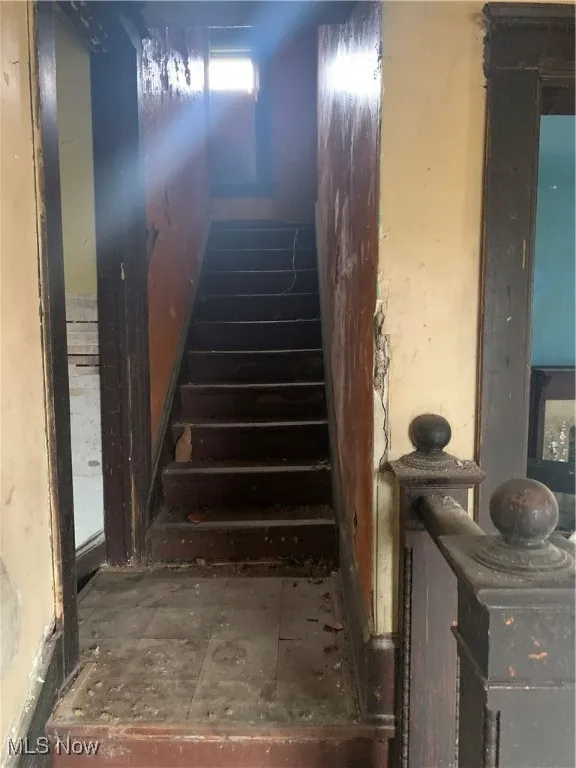 View of stairway