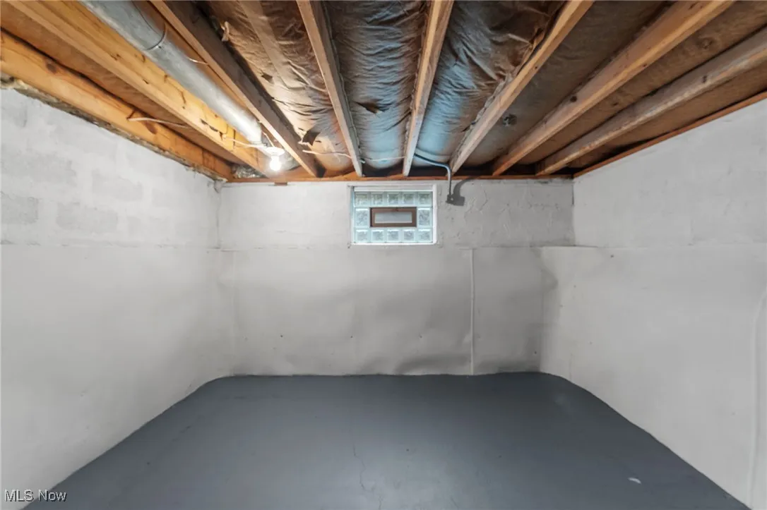 View of basement