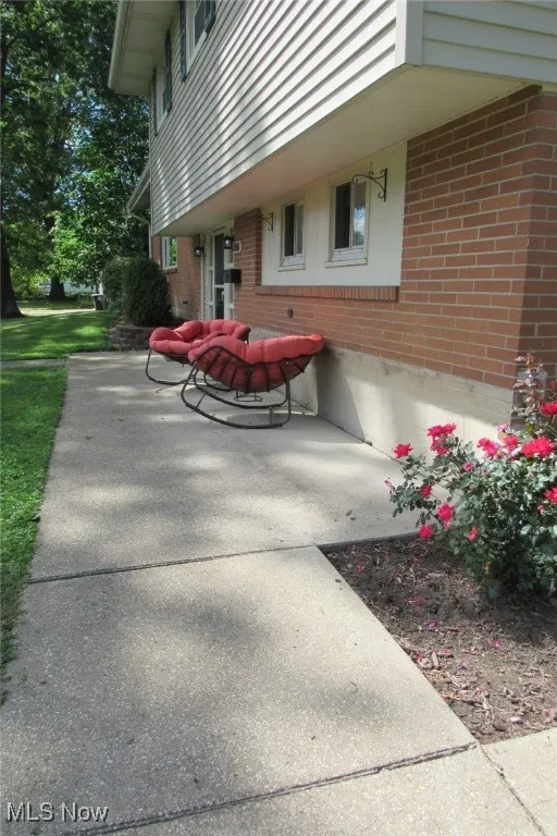 Front patio.