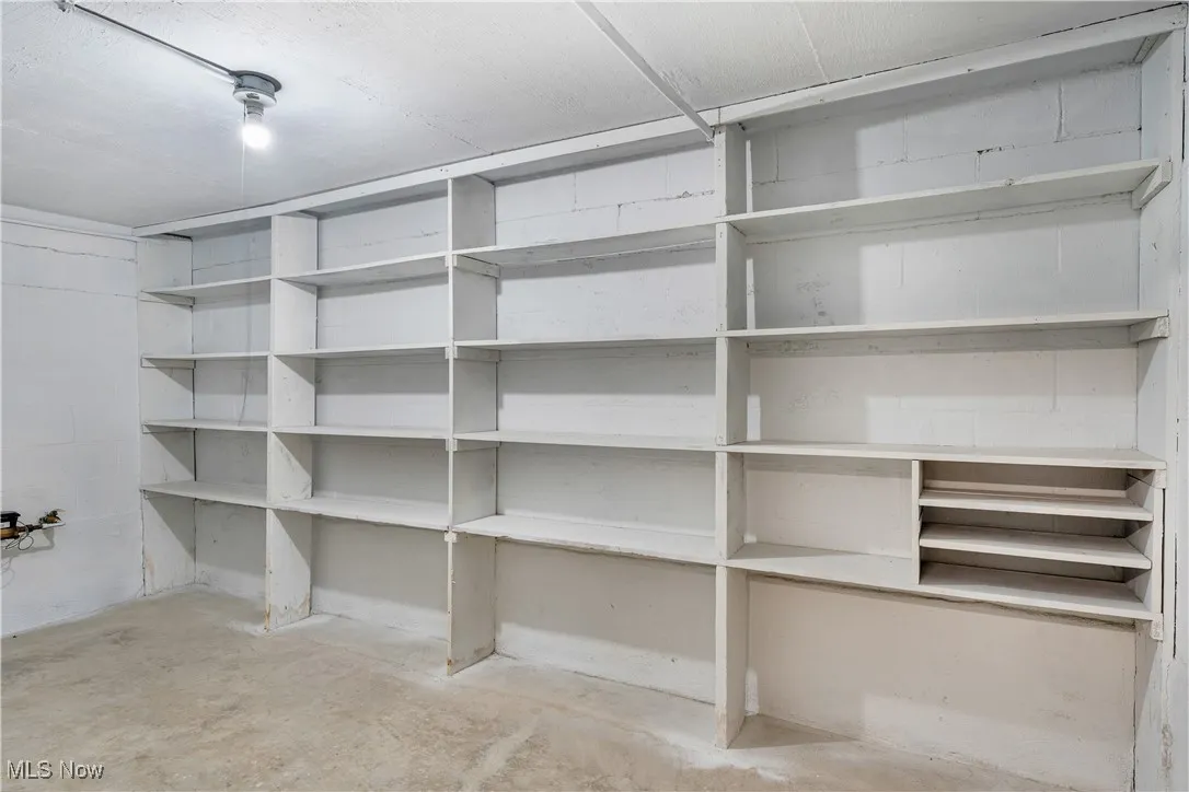 View of storage room