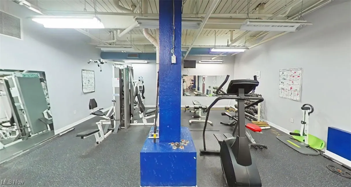 Workout area