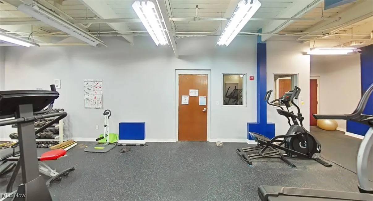 Workout area