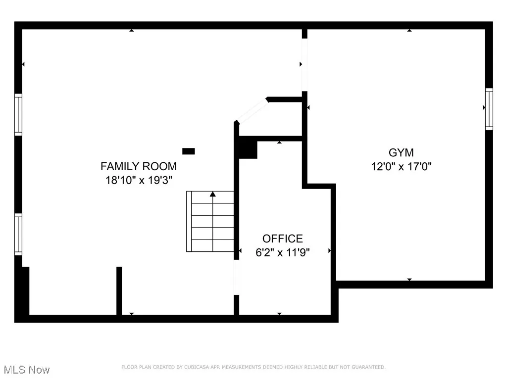 View of floor plan / room layout