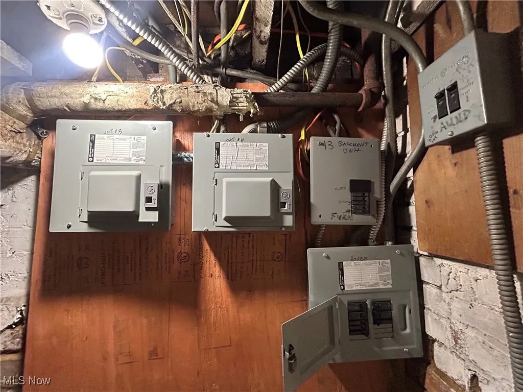 Utilities with electric panel