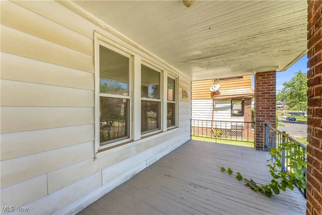View of porch