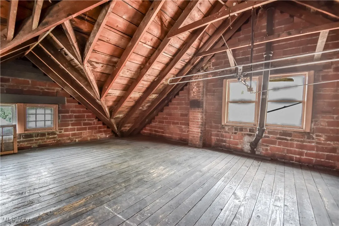 View of attic