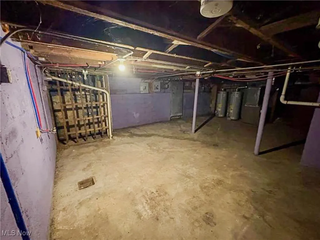 Unfinished basement