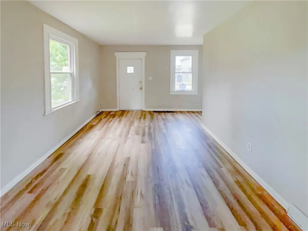 Entryway with plenty of natural light