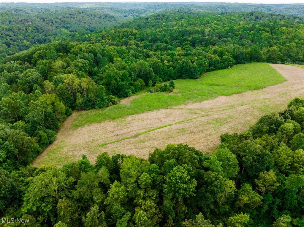 View of rural area with a heavily wooded area