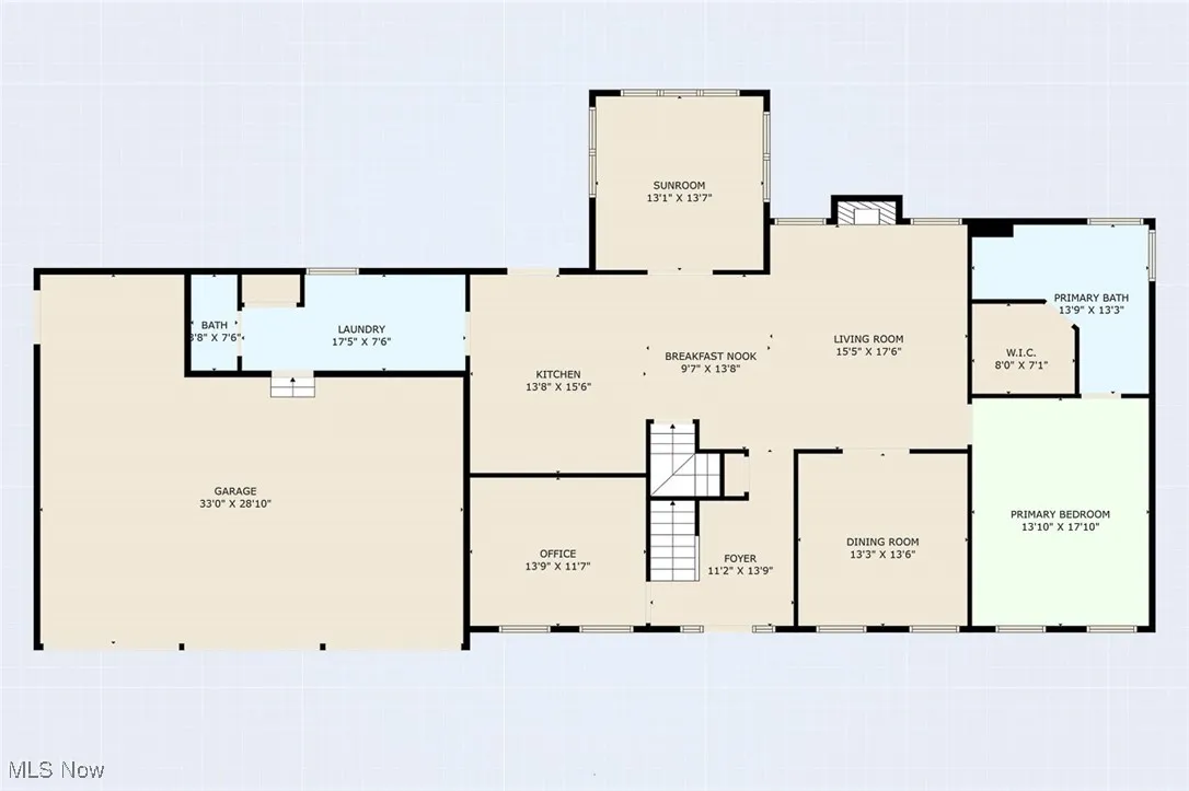 View of floor plan / room layout