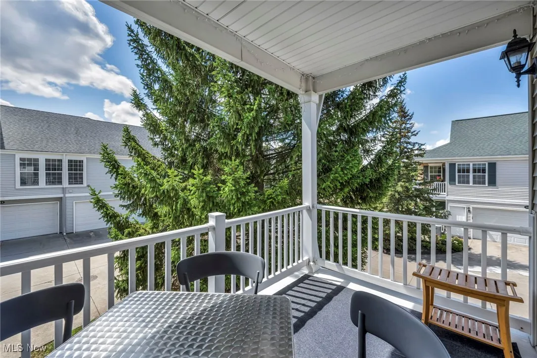 Balcony with a sunroom