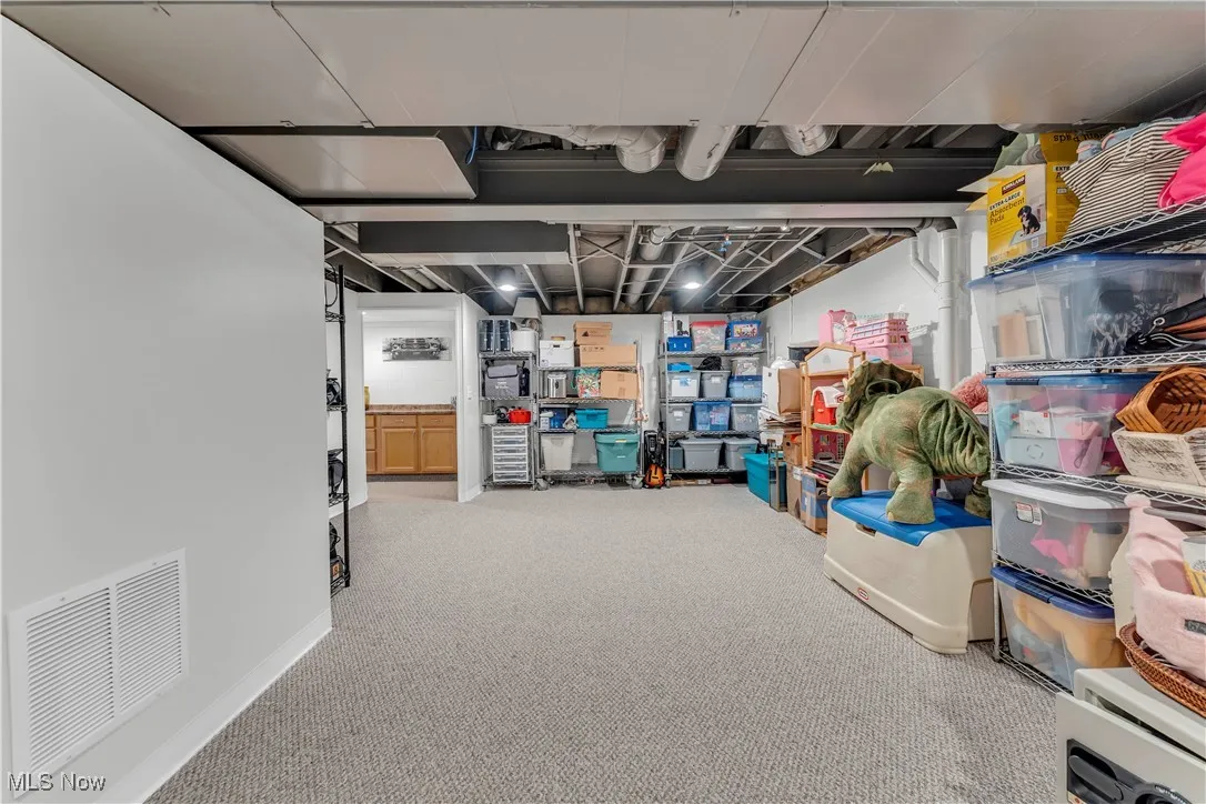 View of storage area