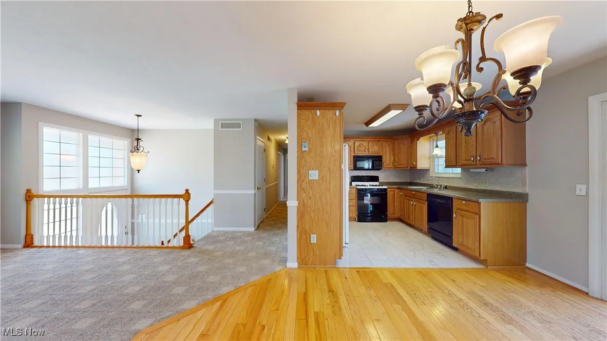 KITCHEN OPEN TO DINING