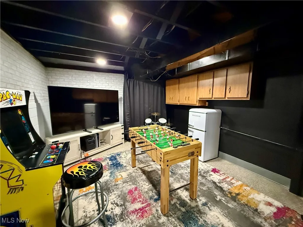 View of game room