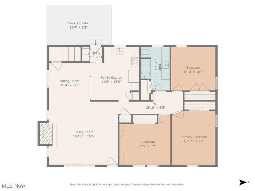 View of room layout