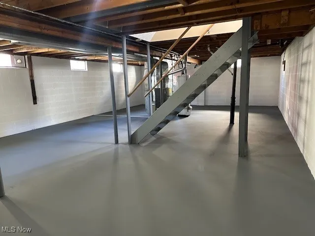 View of basement