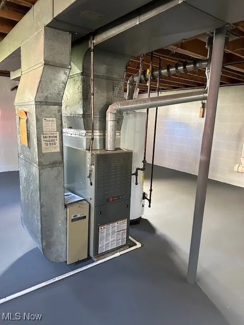 Utilities featuring water heater