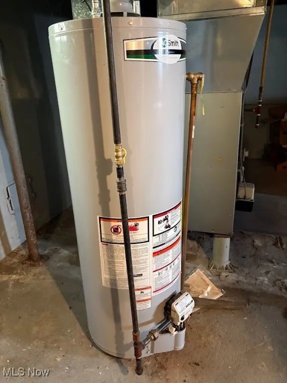 Utilities featuring water heater