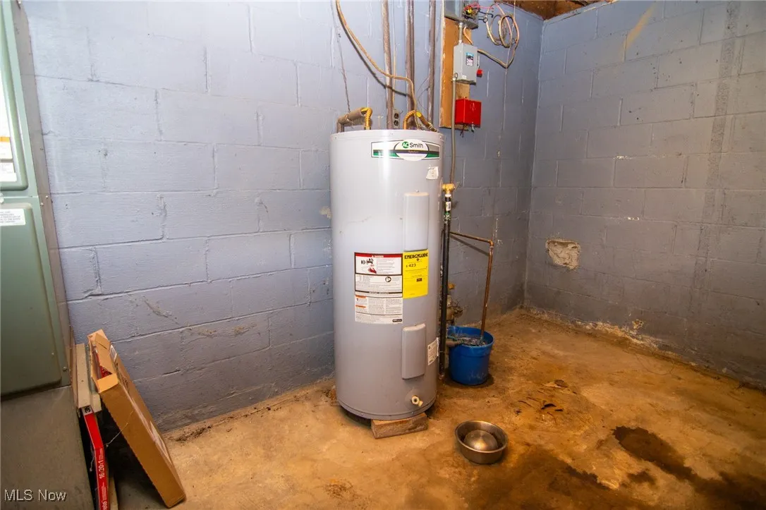 Utilities featuring water heater