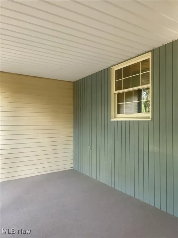 View of patio