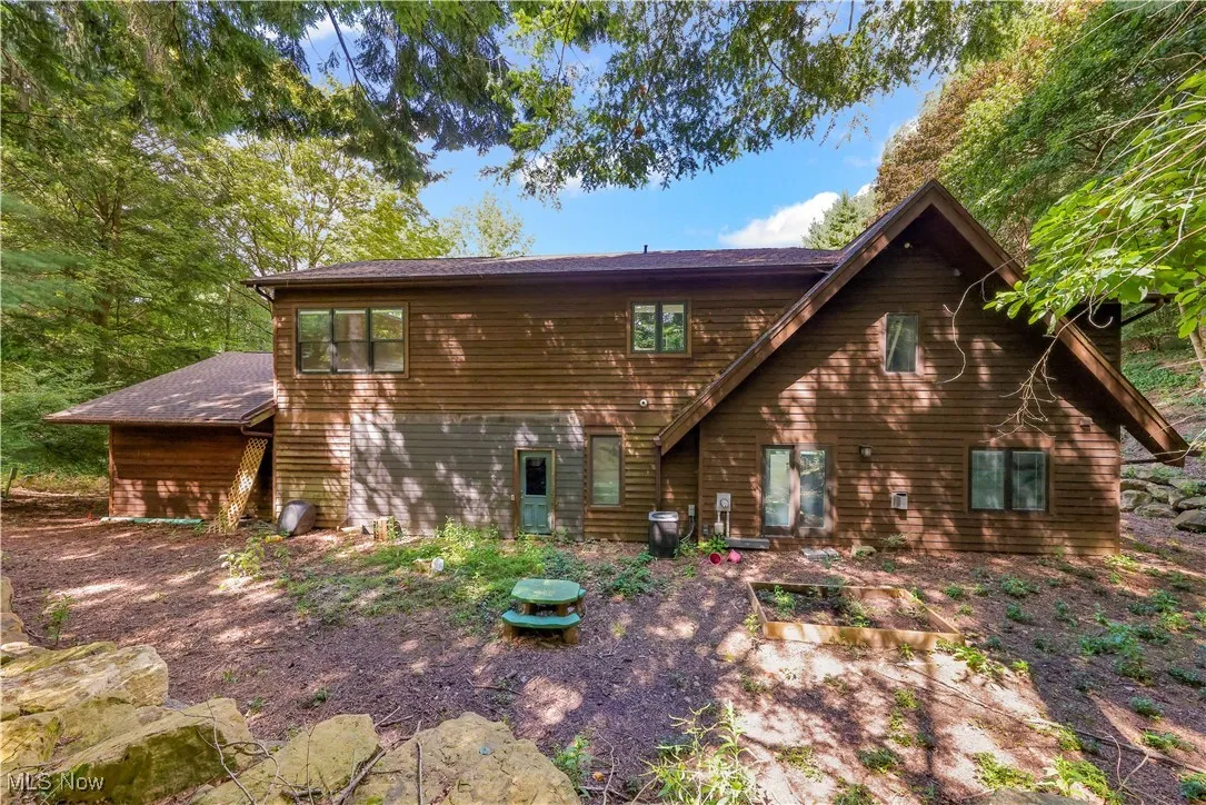 Back of property