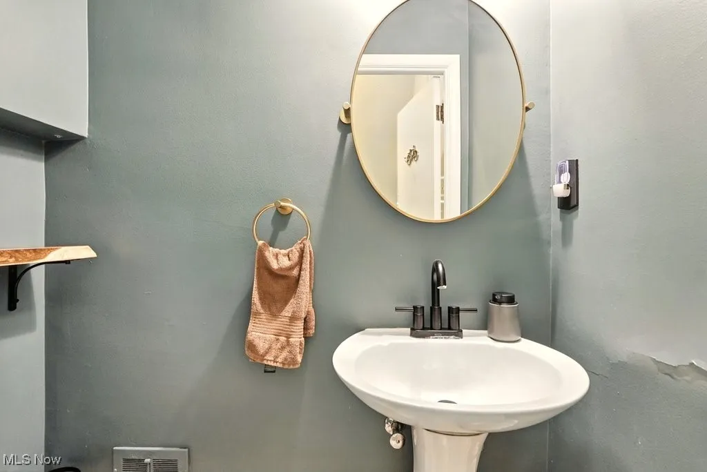 Bathroom featuring a sink