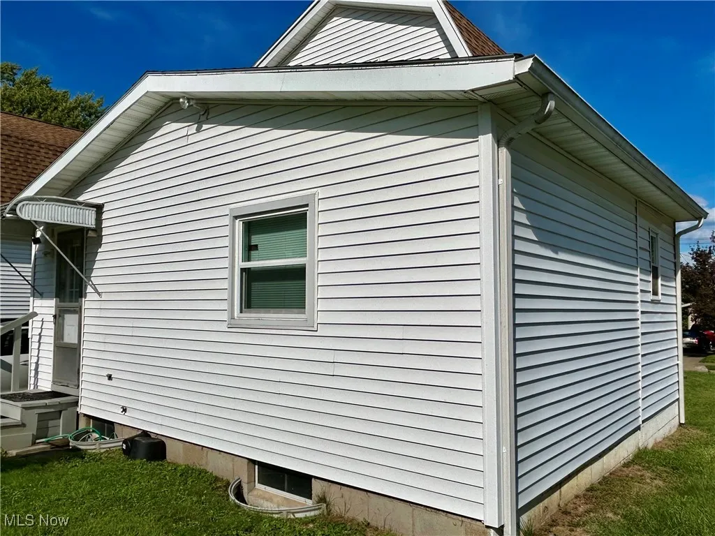 View of home's exterior, the addition