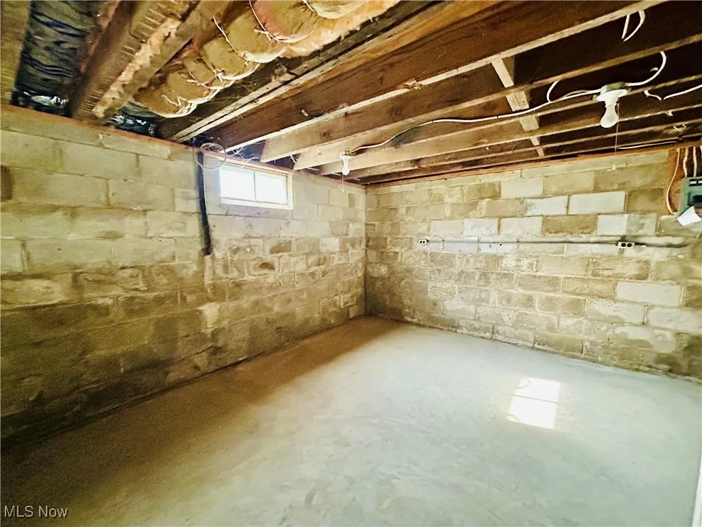 View of basement
